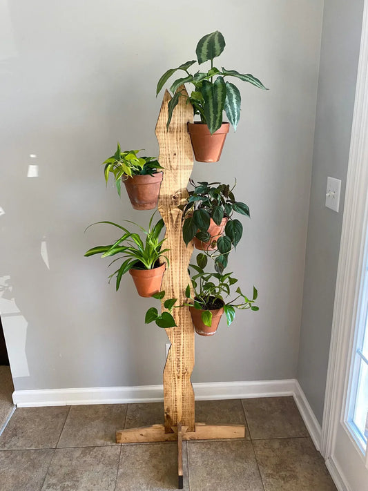 6 Unique Handcrafted Plant Shelves to Elevate Your Home Decor