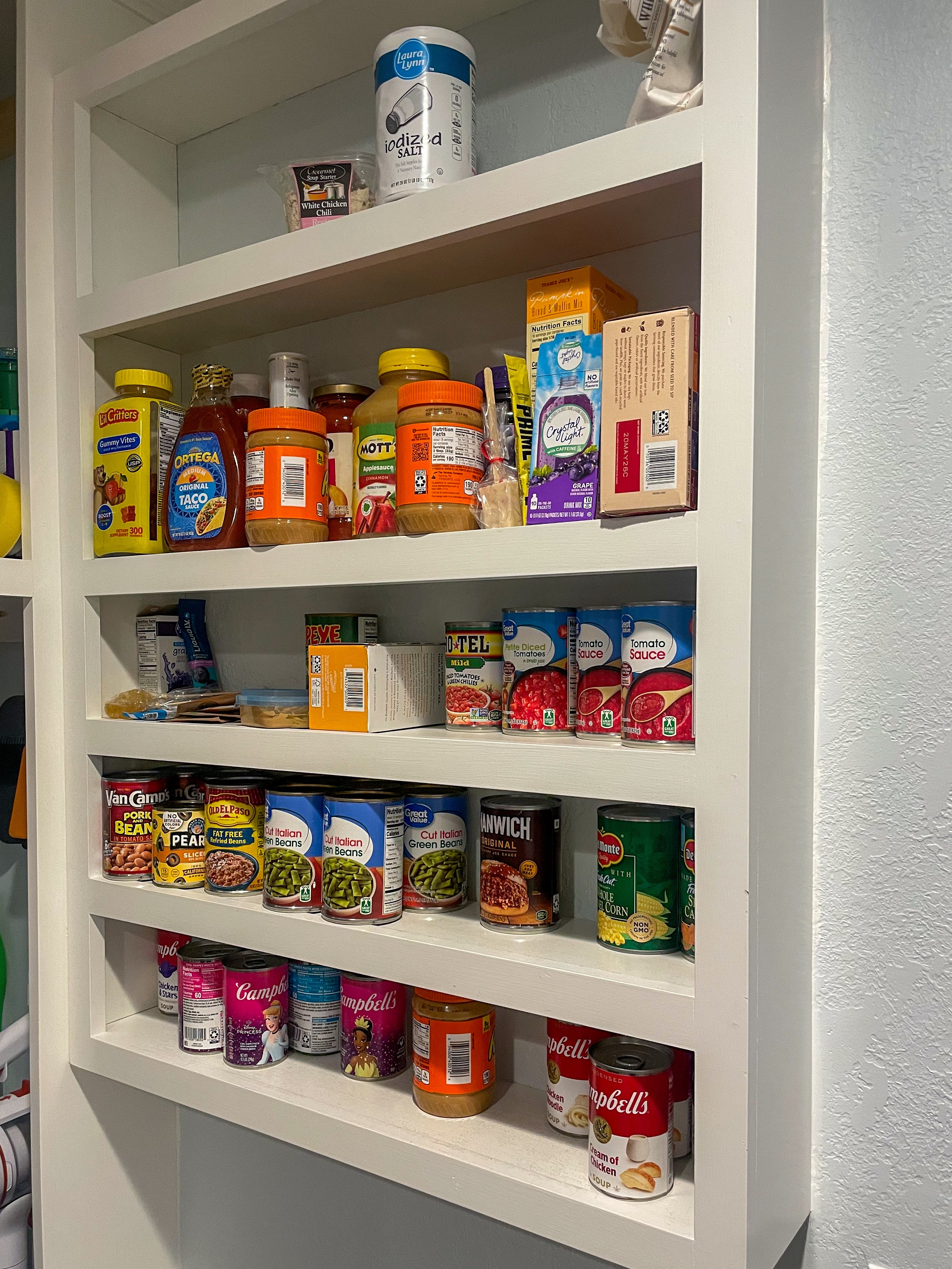 Custom Pantry Shelf install in Middle Tennessee