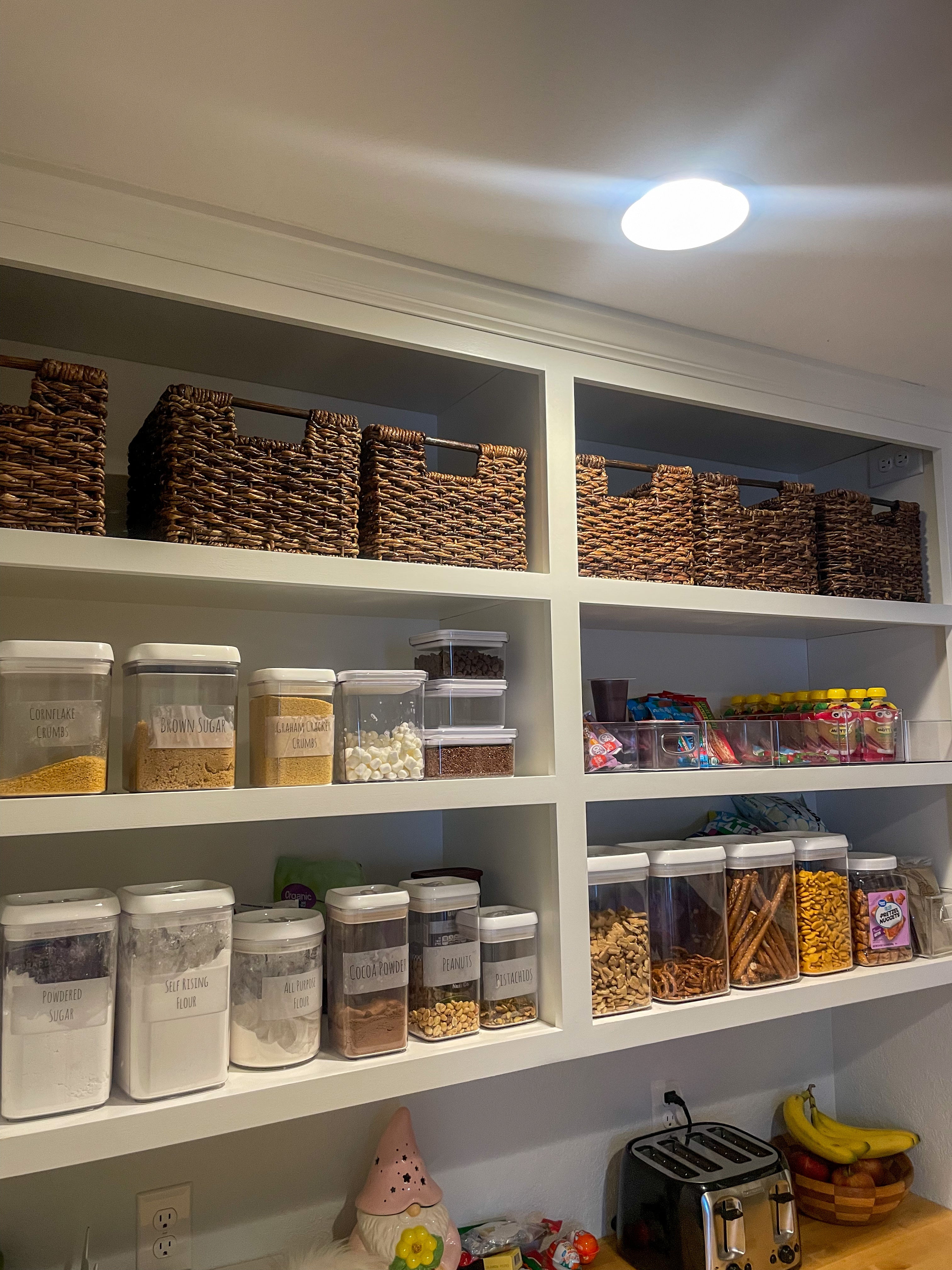 Custom Pantry Shelf install in Middle Tennessee