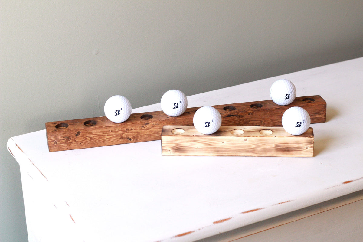Golf Ball Shelf | Floating Golf Display | Golf Ball Wall Display | Wall Golf Ball Stand | Man Cave Golf