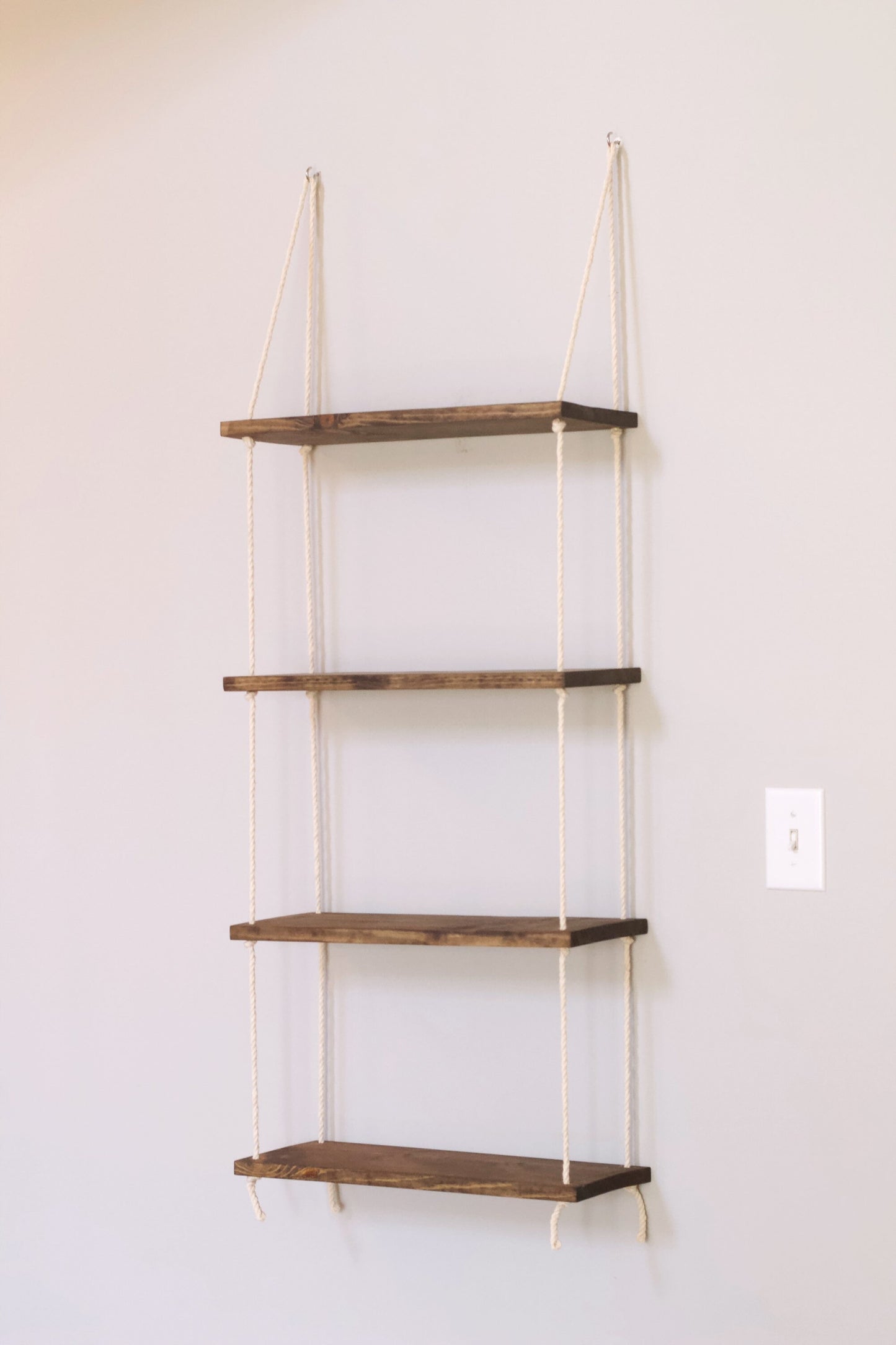 Window Plant Shelf: 4-Tiered Hanging Window Shelves for Greenery Display
