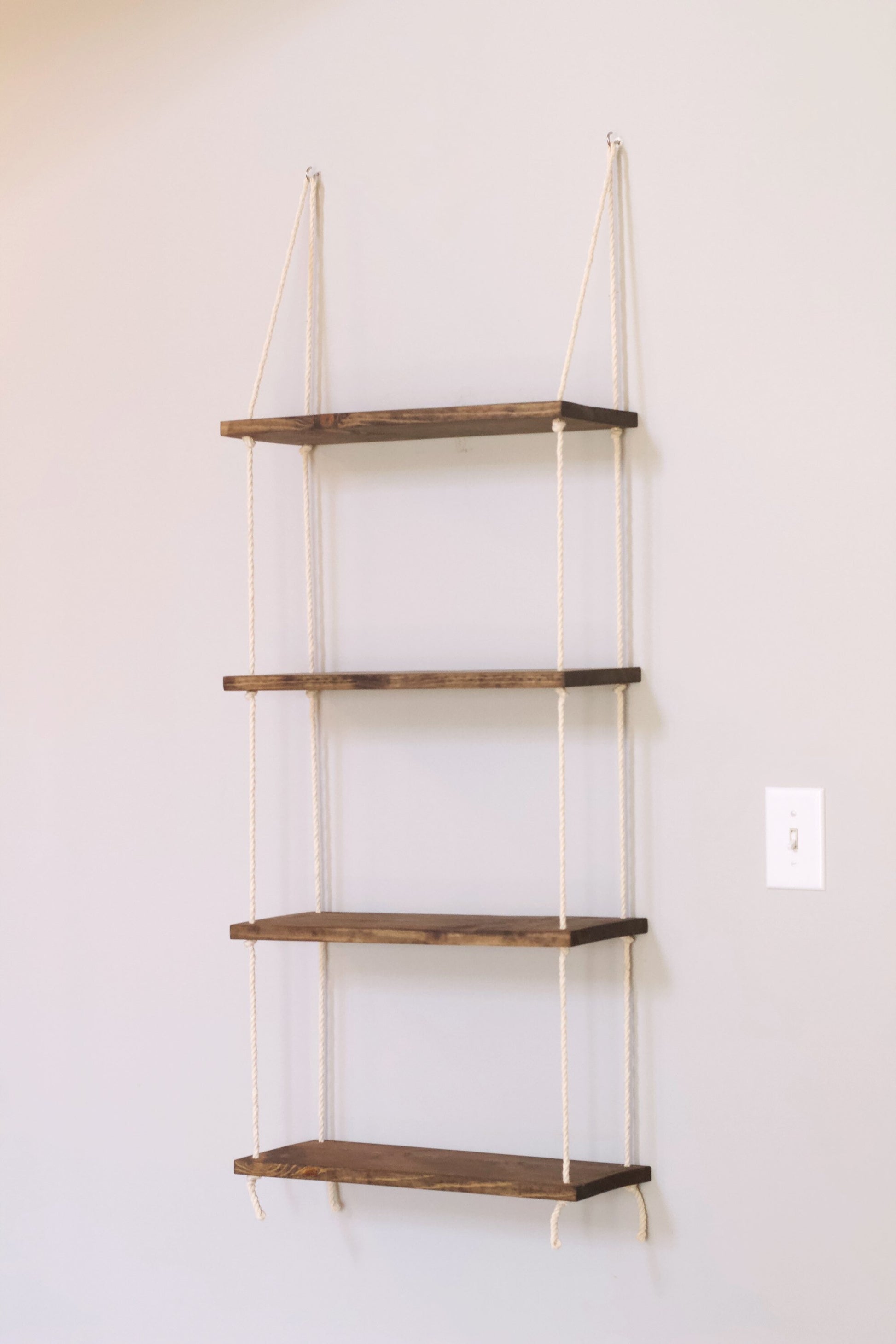 Window Plant Shelf: 4-Tiered Hanging Window Shelves for Greenery Display