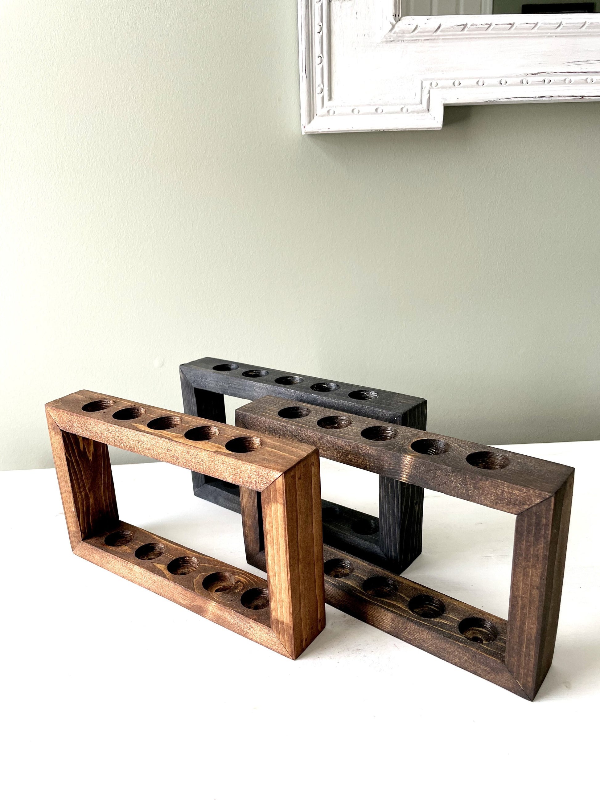 Propagation Station | Plant Propagation- Tubes Included | Indoor Plant Stand | Boho Plant Holder