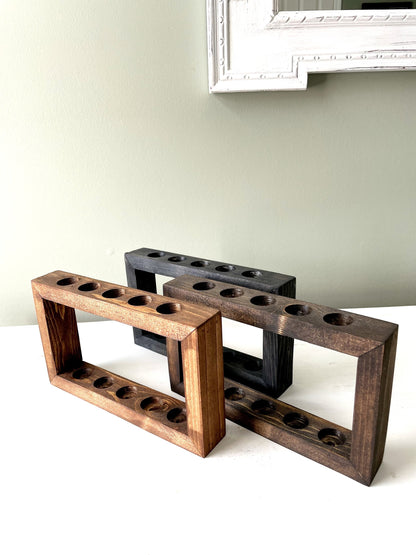 Propagation Station | Plant Propagation- Tubes Included | Indoor Plant Stand | Boho Plant Holder